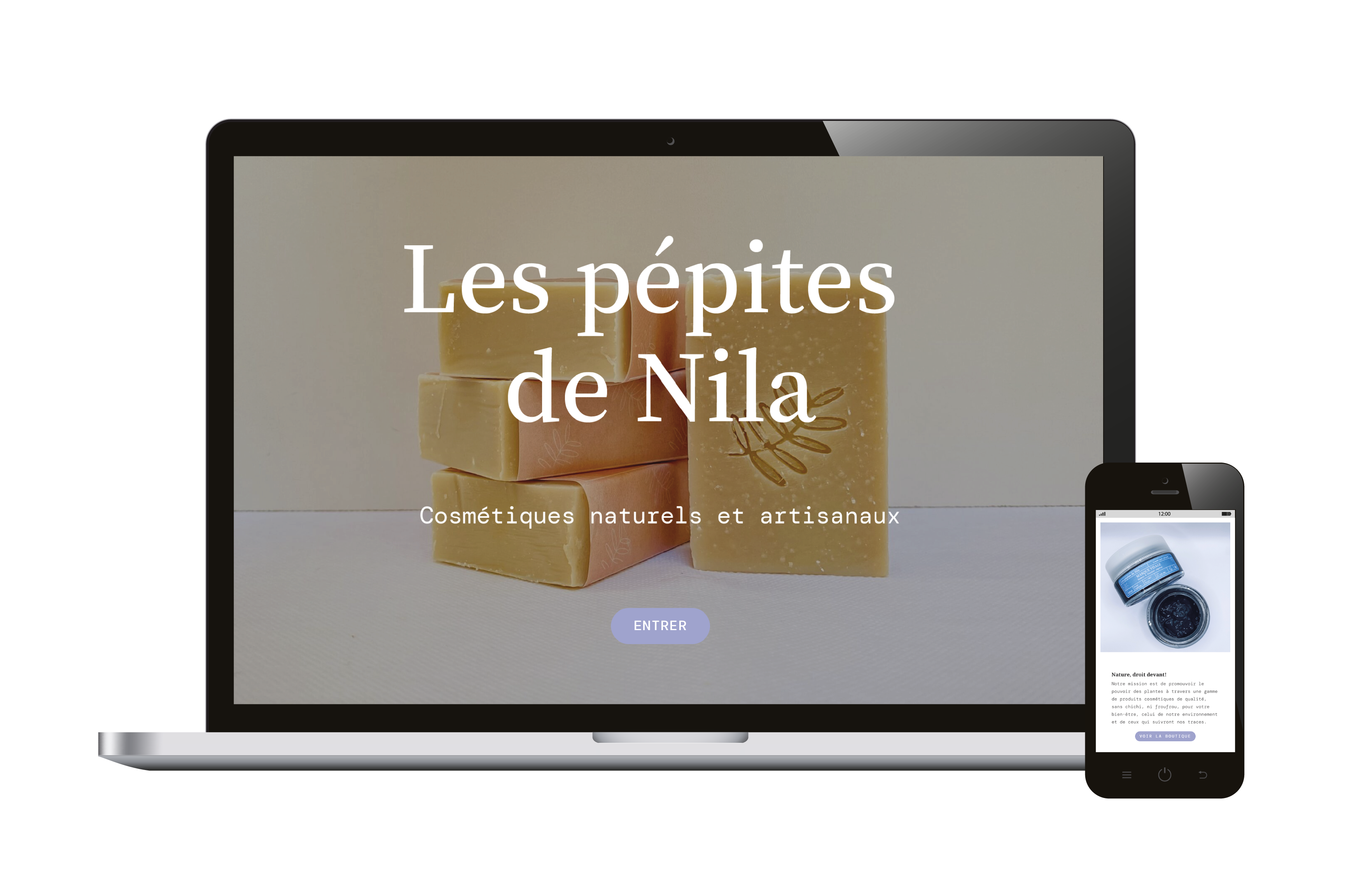 Site boutique lespepitesdenila.ch Les Pépites de Nila, Ollon